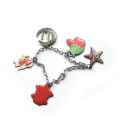 Korean version of the new fashionable personality bracelet, female students metal bracelet, couple Bracelet customization